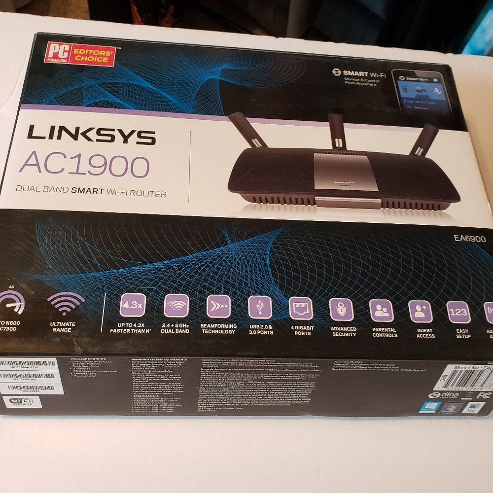 Linksys AC1900 Router